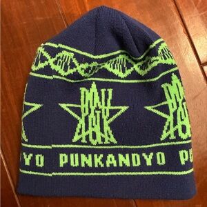 Punkandyo brand Beanie-almost new, slightly used. Rare and hard to find.